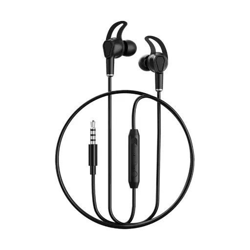 [0008240] WiWU EB309 Black In-ear Wired Earphone