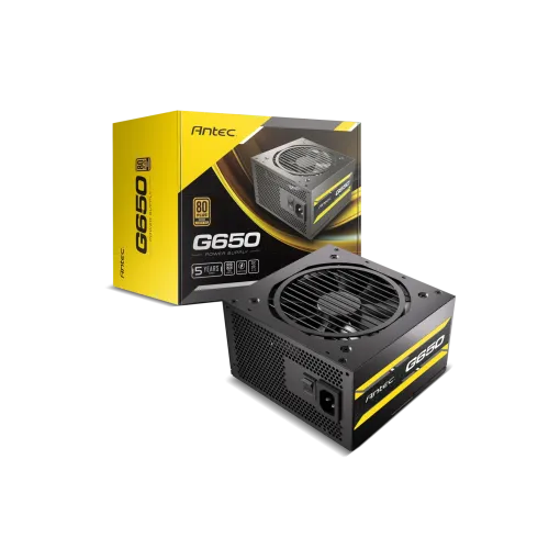 [0008322] Antec G650 650W 80 Plus Gold Semi Modular Power Supply