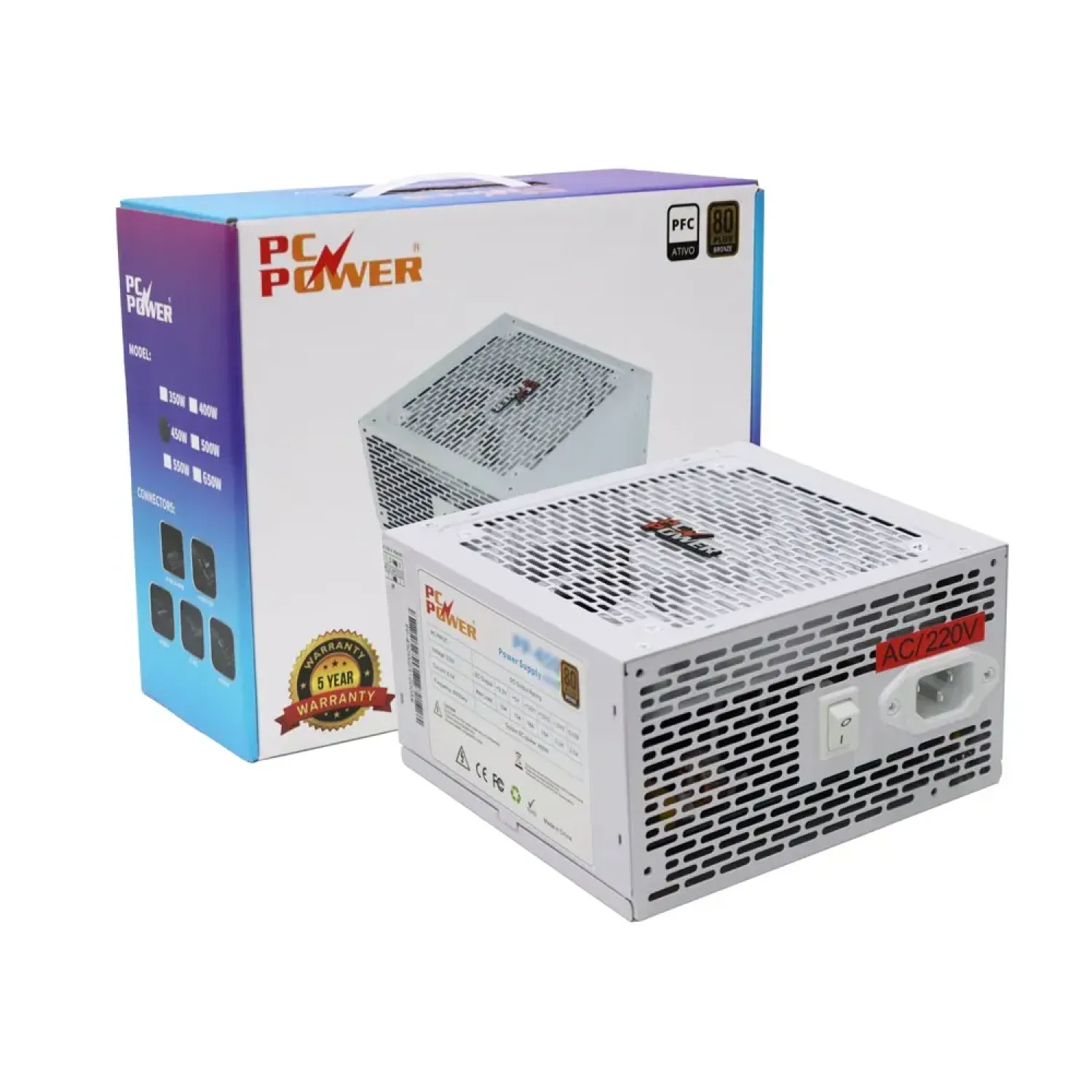 PC Power PP-400W 400W Gaming Power Supply
