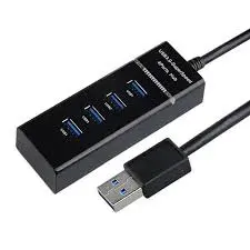 Usb hub 4 port 1.2 short cable with switch