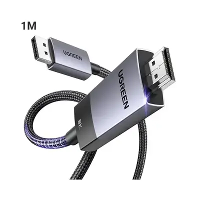 UGREEN DP115 (80395) 8K DisplayPort to HDMI Cable - 1M