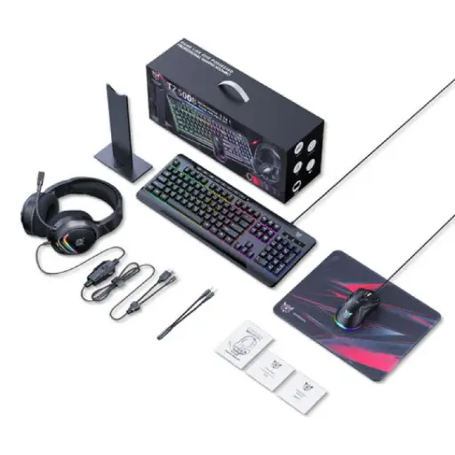 [0008863] Onikuma TZ5008 5 in 1 Gaming Combo