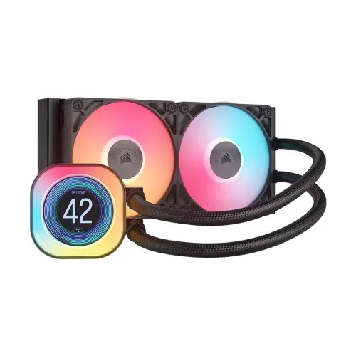 Corsair iCUE LINK TITAN 240 RX LCD 240mm RGB Liquid CPU Cooler 
