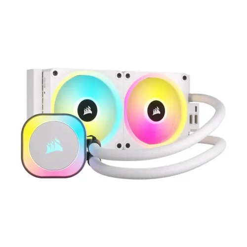 Corsair iCUE LINK H100i RGB 240mm ALL-IN-ONE Liquid CPU Cooler White 