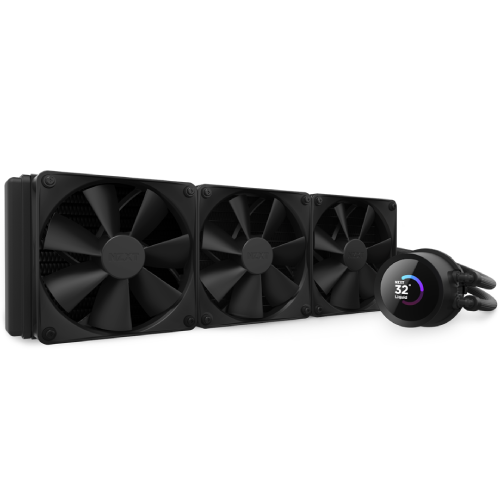 NZXT Kraken 360 360mm AIO Liquid CPU Cooler with LCD Display 