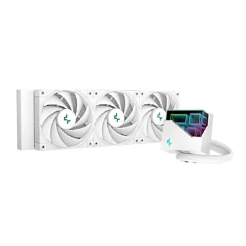 DeepCool LT720 WH 360mm RGB High-Performance Liquid CPU Cooler 