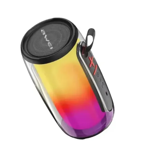 Awei Y528 Colorful Light Outdoor Speaker Black (10W)