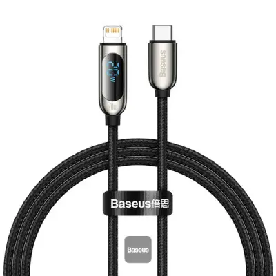 Baseus CATLSK-01 Type C to IP Fast Charging Digital Display Data Cable 1 Meter