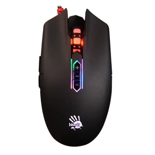 A4TECH Bloody Q80 NEON X'GLIDE Gaming Mouse Black
