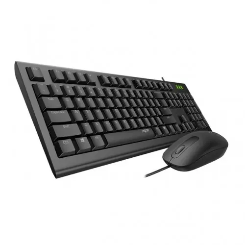 [05266] Rapoo X120 Pro Wired Optical Mouse & Keyboard Combo