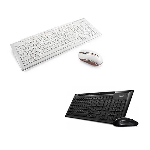 [05211] Rapoo 8200P Wireless Keyboard & Mouse Combo