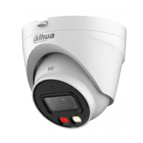 Dahua 2MP Duel Light Dome Network Camera 30 MTR Distance, Lens 2.8 MM With Built In Mic (Metal+Plastic)#DH-IPC-HDW1239VP-A-IL