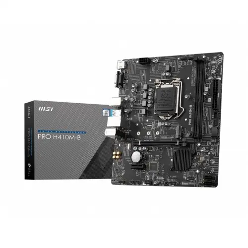 [04212] MSI PRO H410M-B 10th Gen Micro-ATX Motherboard