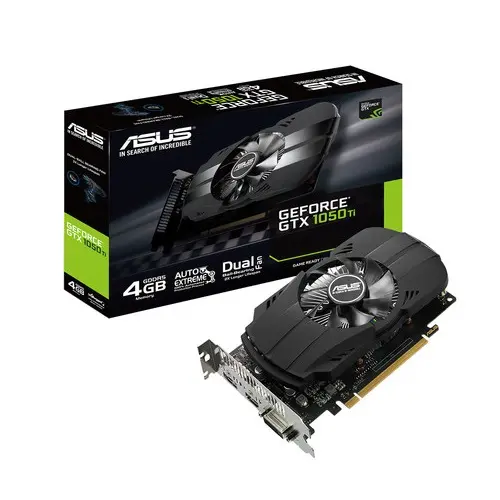 ASUS Phoenix GeForce GTX 1050Ti 4GB GDDR5 Graphics Card