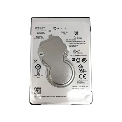 [05610] Seagate 1TB 2.5 INCH SATA 5400RPM LAPTOP HDD 