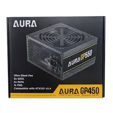 [02709] Gamdias 450W AURA GP450 POWER SUPPLY