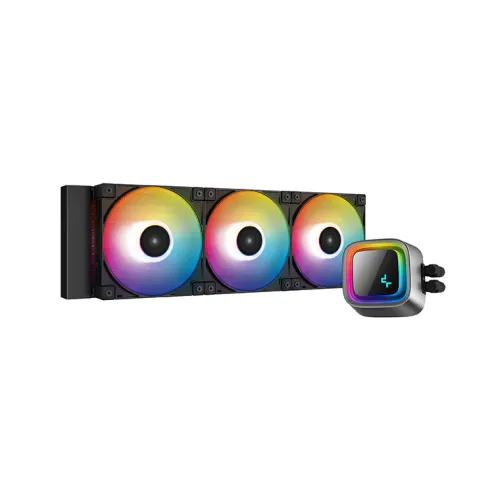 DeepCool LS720 SE ARGB 360mm AIO Black Liquid CPU Cooler #R-LS720-BKAMMM-G-1 
