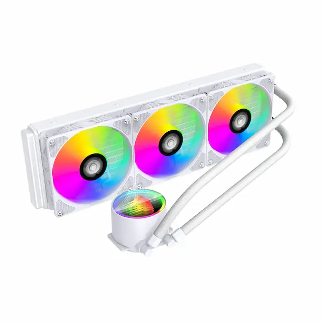 JUNGLE Leopard 360P TK1 WH AIO ARGB Liquid CPU Cooler 