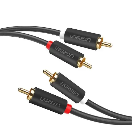 [06320] UGREEN 30747 2RCA Male to 2RCA Male Cable (1 Meter)
