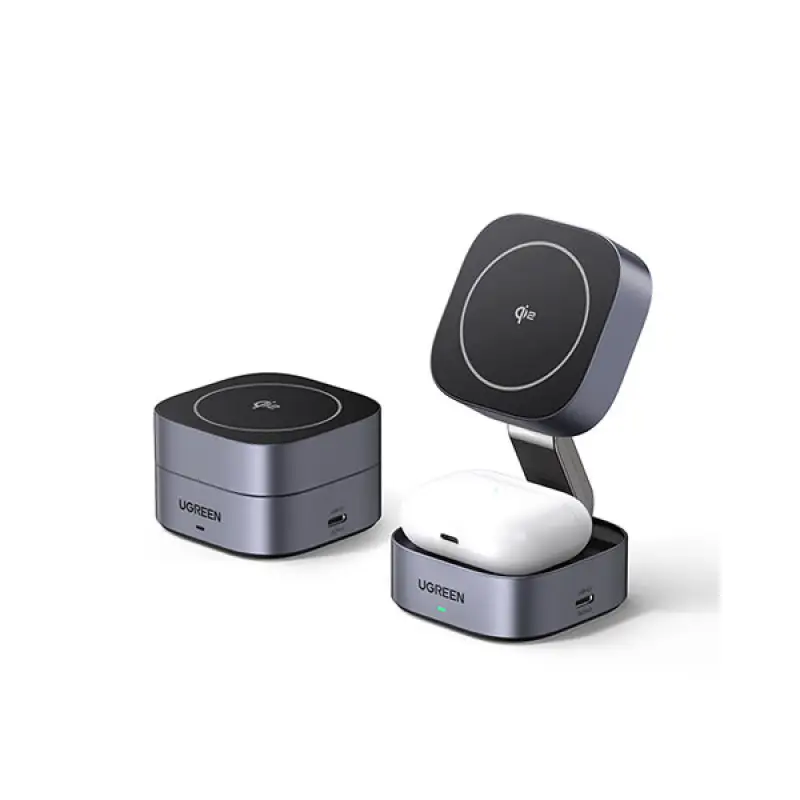 UGREEN W702 (35316) 15W 2-in-1 Magnetic Wireless Charger