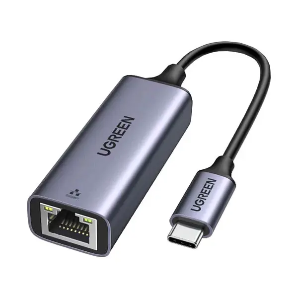 UGREEN CM199 (50737) Type-C Male to LAN Female Space Gray Converter