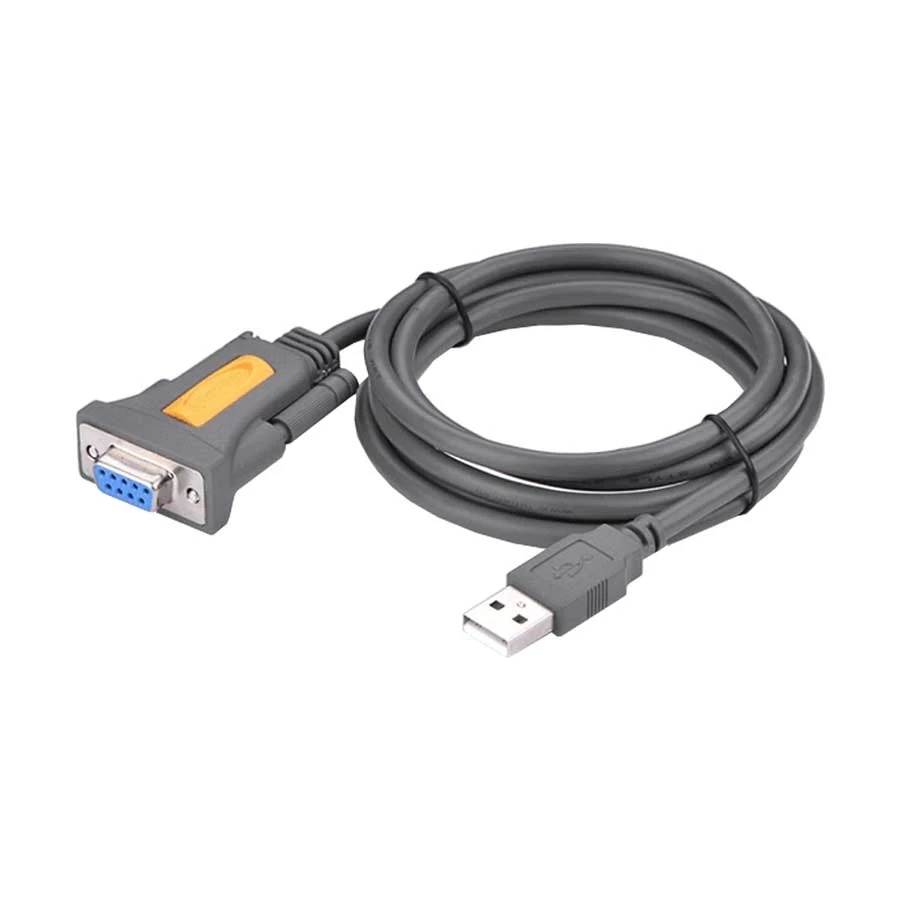 UGREEN 20201 USB Male to Serial Female 1.5 Meter Gray Cable # 20201