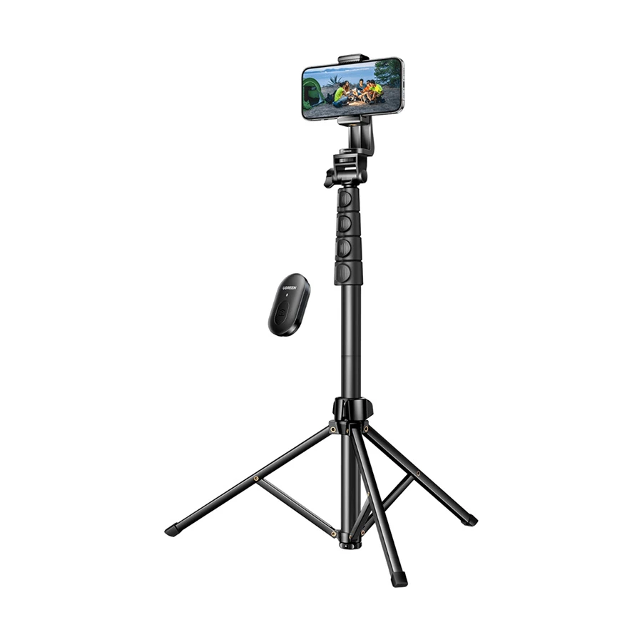 UGREEN LP680 (15609 ) 1.7M/67 Inch Selfie Stick Tripod With Bluetooth Remote #15609