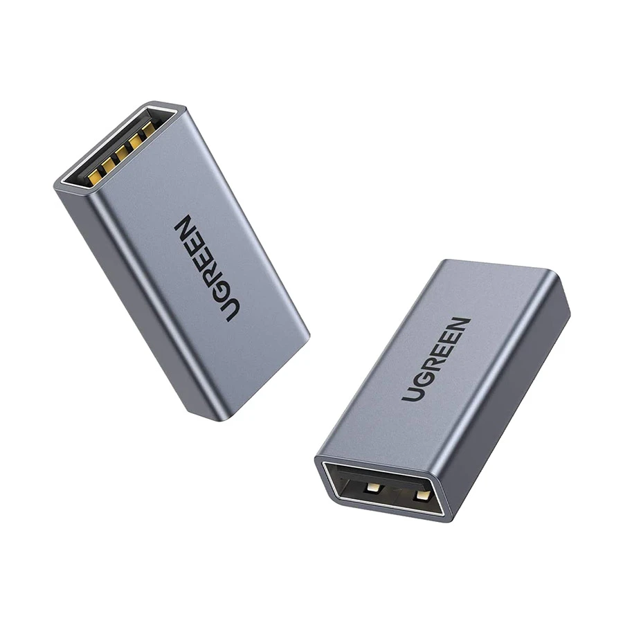 UGREEN US381 (20119) USB 3.0 Female to Female Gray Converter #20119