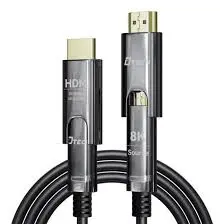 DTECH FIBER OPTIC HDMI CABLE D-A SUPPORT 8K 30M # DT-HF3030 BLACK