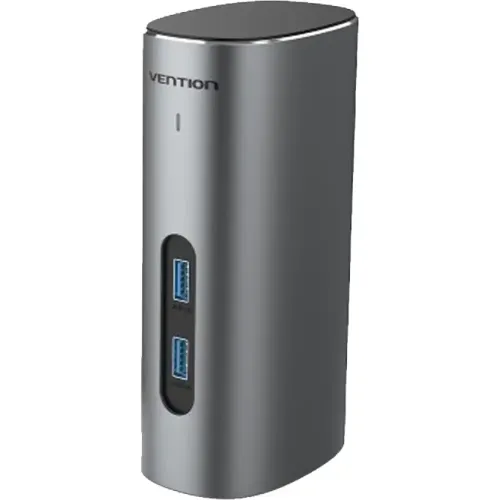 [07222] VENTION TPJH0-EU USB-C 12-in-1 Vertical Hub Docking Station