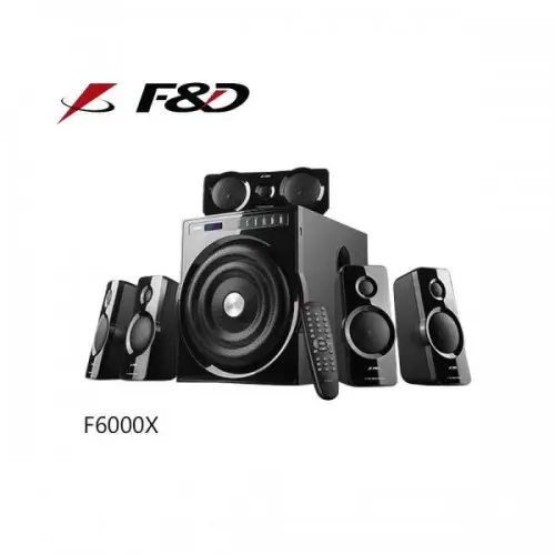 F&D F6000X 5.1 Bluetooth Home Theater Speaker 