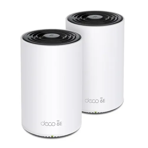 TP-Link Deco XE75 AXE5400 Tri-Band Wi-Fi 6E Mesh Router (2-pack)