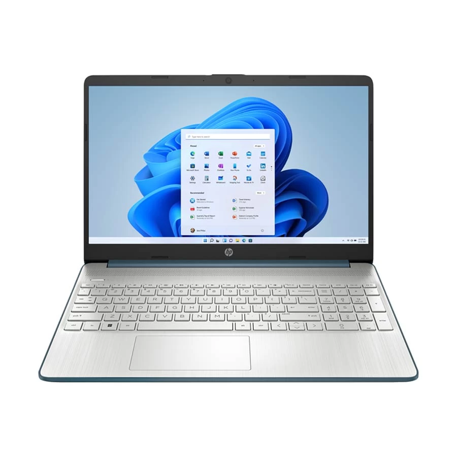 HP 15s-eq2618AU AMD Ryzen 3 5300U 8GB RAM 512GB SSD 15.6 Inch HD Display Spruce Blue Laptop# 7K1K4PA#UUF  