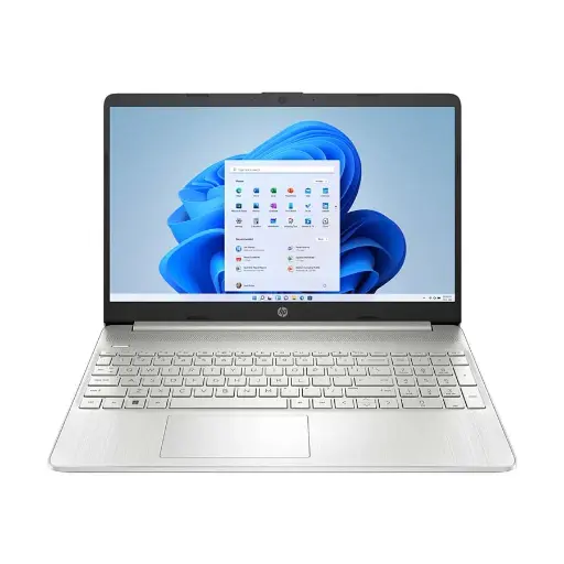 [03193] HP 15s-fq5620TU Intel Core i5 1235U 8GB 512GB SSD 15.6 Inch FHD Display Silver Laptop# 7K1K7PA  