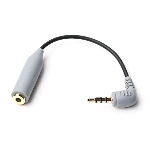 Boya BY-CIP2 3.5mm TRRS Male to TRS Female Microphone Adapter Cable