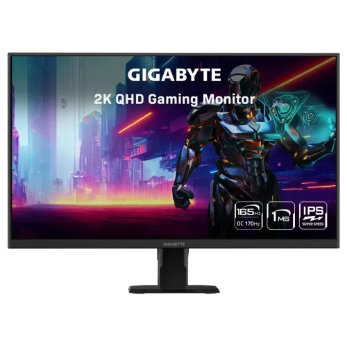 [02621] GIGABYTE GS27Q 27 inch QHD 2K 165Hz Gaming Monitor