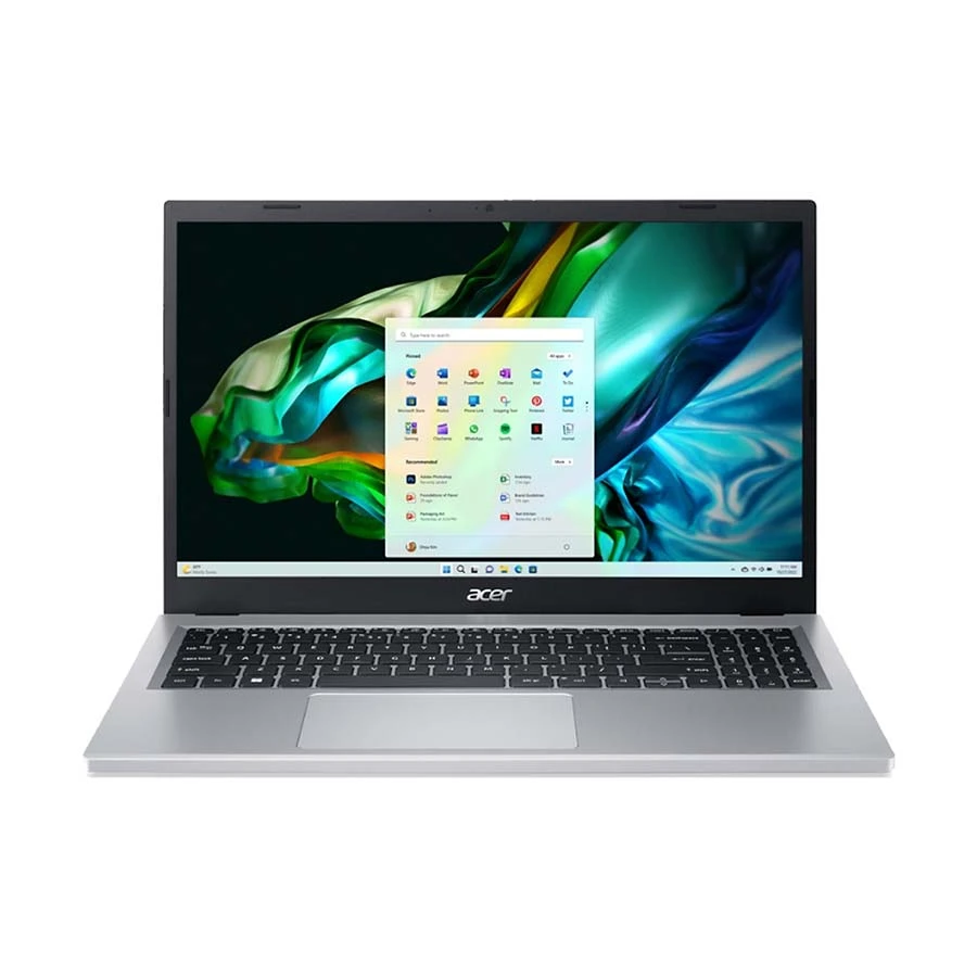 Acer Aspire 3 A315-24P AMD Ryzen 3 7320U 8GB RAM 512GB SSD 15.6 Inch FHD Display Pure Silver Laptop#UN.KDESI.027