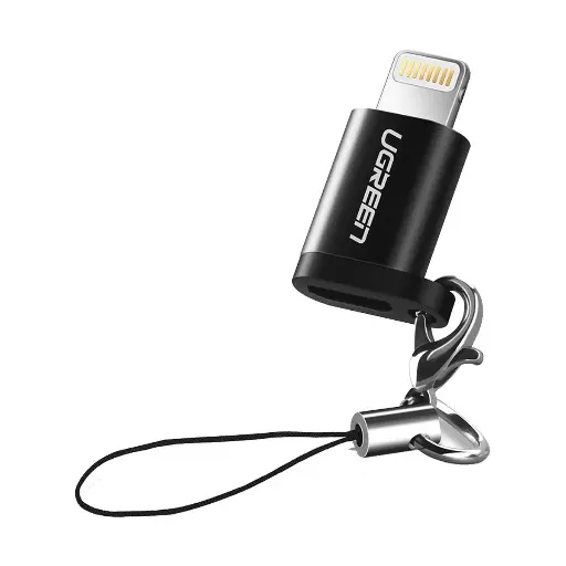 [06338] UGREEN 50552 Micro USB Female to Lightning Black Converter # 50552