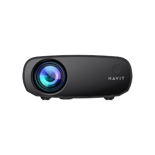 [03050] HAVIT PJ207 110 Lumens HD 720p Wi-Fi Screen Mirroring Portable Projector