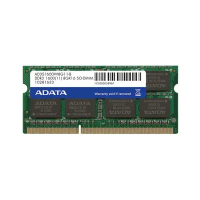 Adata 8GB DDR3 1600 MHz laptop RAM