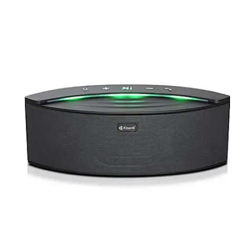 [00185]  Kisonli Bluetooth M1 LED Light Stereo Mini Speaker