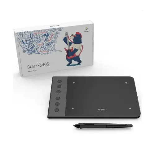 [07407] XP-Pen Star-G640S Android Ultrathin Digital Drawing Graphics Tablet