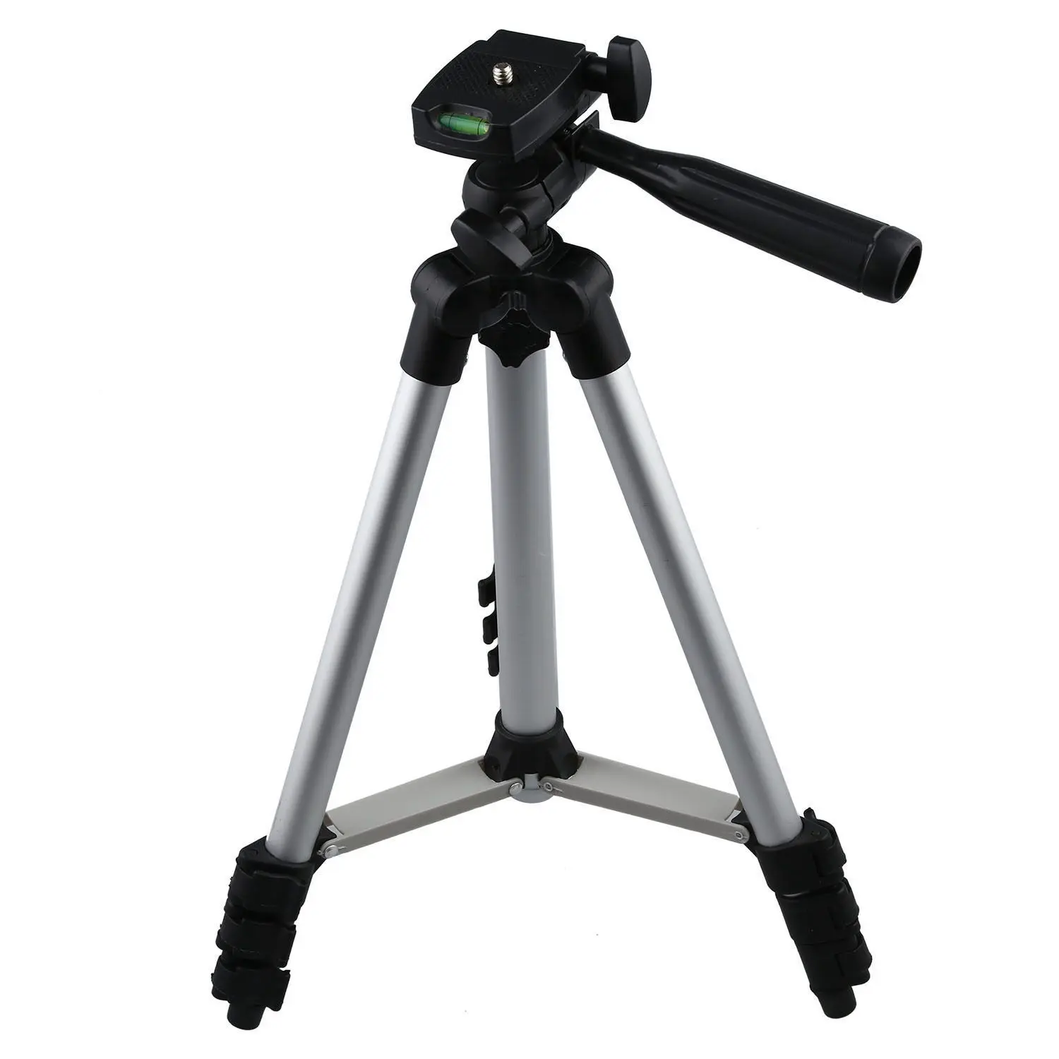 Tripod 3110A Camera And Mobile Stand -Silver And Black 