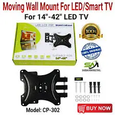 LCD WALL MOUNT 14-42 INCH MOVING 180 DEGREE-CP-302