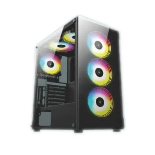 PC Power Crystal Glass V2 ATX Gaming Casing