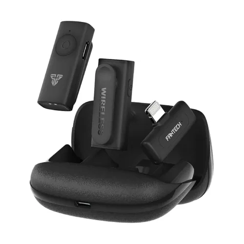 Fantech LEVIOSA AIR WMV21L Dual Mic Lightning Wireless Microphone 