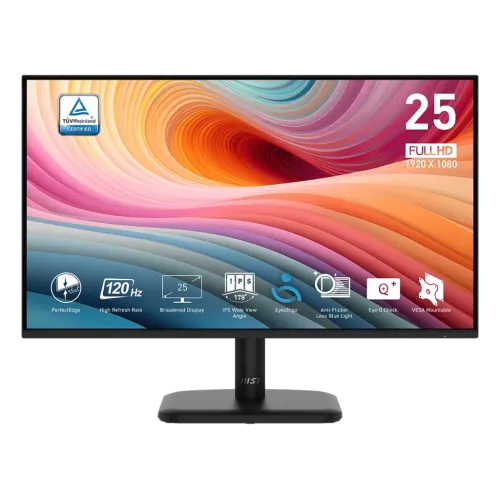 [0007824] MSI PRO MP251L E2 24.5" 120Hz 1ms FHD IPS Business Monitor 
