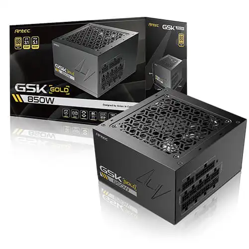 [0007887] Antec GSK ATX3.1 850W 80 Plus Gold Full Modular Power Supply 