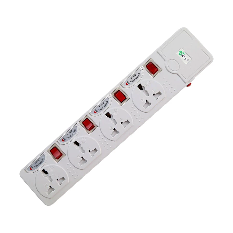 Power Strip speed mts-k145 4port 3m 2 round pin 4 port