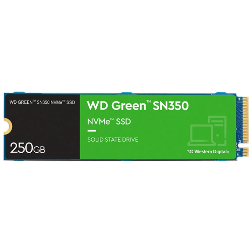 [0008129] Western Digital Green SN350 250GB M.2 NVMe Gen3 SSD